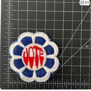 Vintage vote Patch